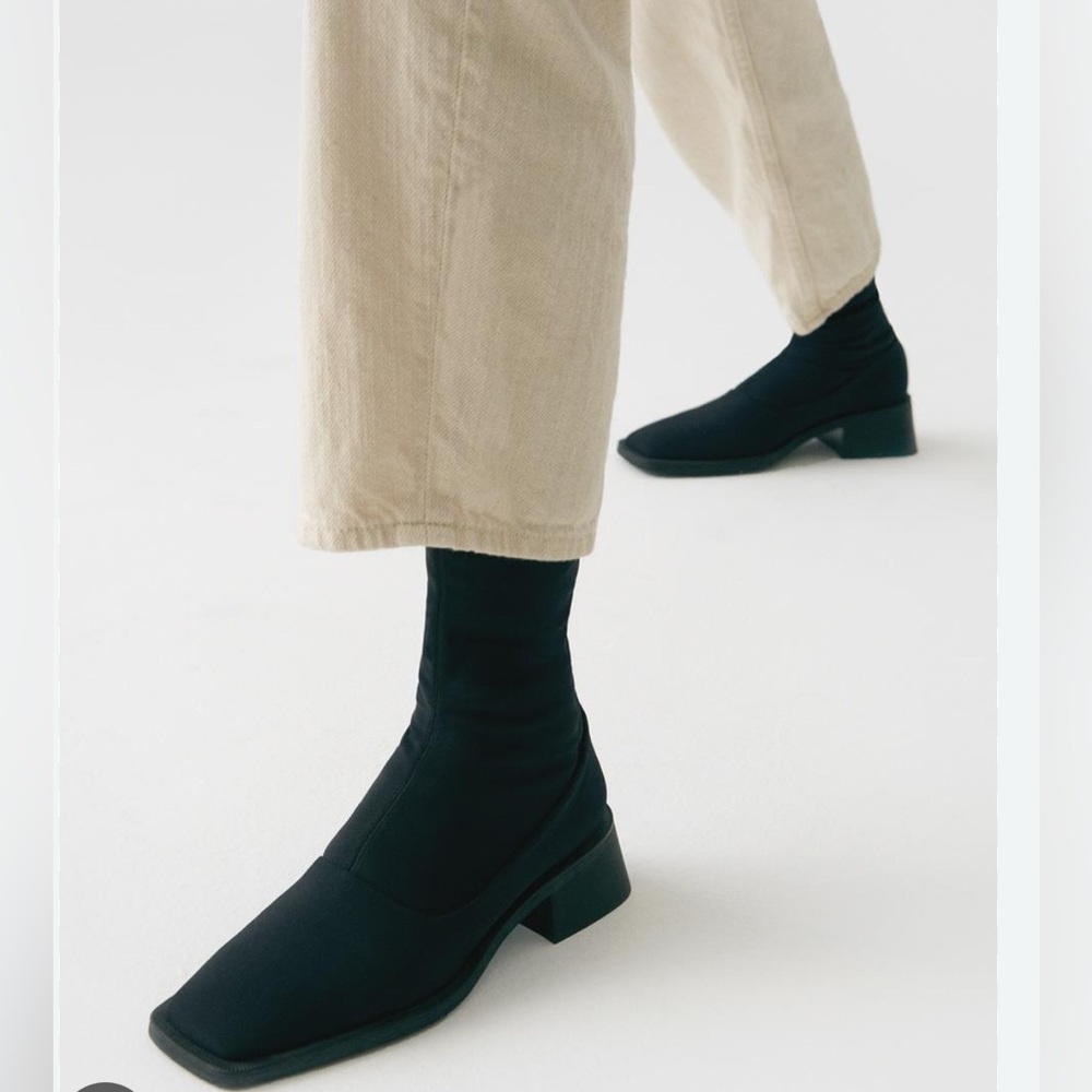Vagabond Blanca Stretch Boot Black Size 36